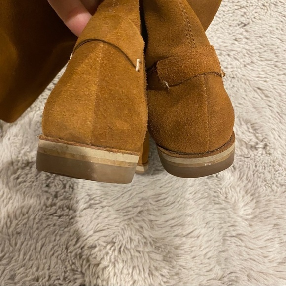Reef Girls chestnut brown suede boots 5 - Picture 4 of 6